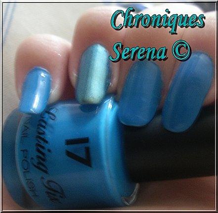 Une manucure bicolore avec la marque 17 et Sephora IMGP6725marque172