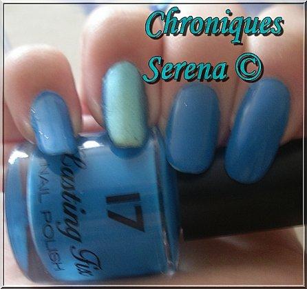 Une manucure bicolore avec la marque 17 et Sephora IMGP6722marque171
