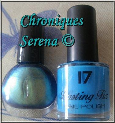 Une manucure bicolore avec la marque 17 et Sephora IMGP6726marque173