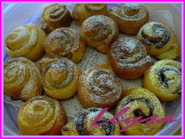 Minis chinois crème de pistaches, lemon-curd et nutella Minis chinois crème de pistaches, lemon-curd et nutella