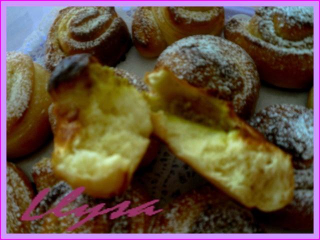Minis chinois crème de pistaches, lemon-curd et nutella Minis chinois crème de pistaches, lemon-curd et nutella