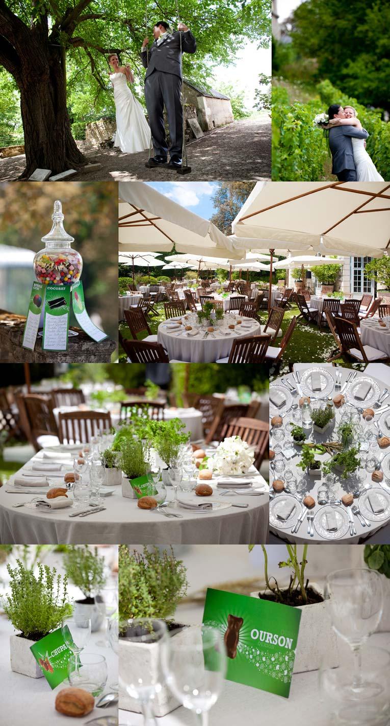 France + Clément : Mariage & Garden Party au Domaine des Bidaudières en Touraine le 14 juillet 2011
