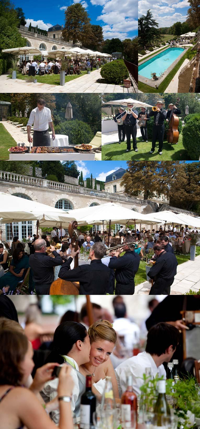 France + Clément : Mariage & Garden Party au Domaine des Bidaudières en Touraine le 14 juillet 2011