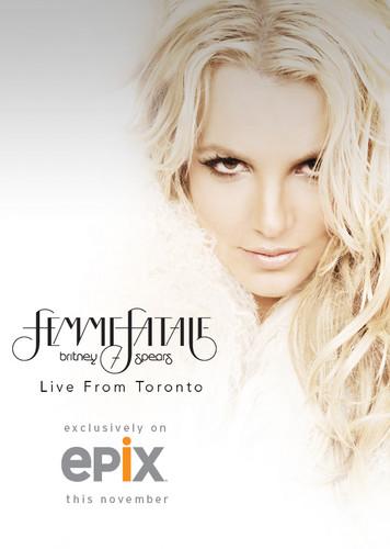 Britney Spears : le Femme Fatale tour bientôt diffusé en tv