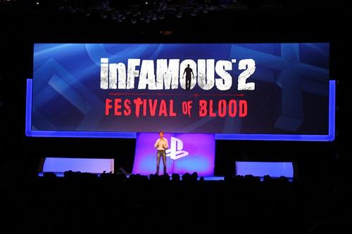 Compte rendu succinct de la conférence Sony #Gamescom infamous_2_festival_blood_ps3