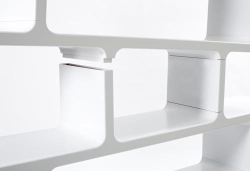 Bibliothèque Design Contemporain Tendance Bibliothèque design Ecco par ORA-ÏTO