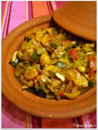 Tajine de la mer aux mirabelles tajine 2