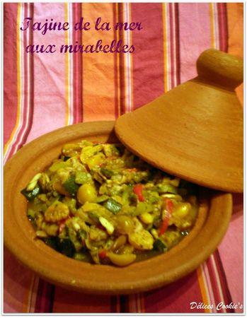 Tajine de la mer aux mirabelles tajine 1