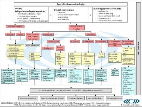 Tableau interactif des acouphènes ATA