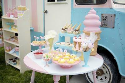 [DIY] Ice Cream Party et son ravissant buffet
