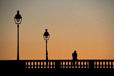 Ombres parisiennes ombres pont9077