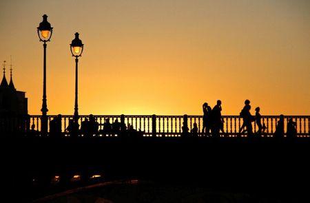 Ombres parisiennes ombres pont9046