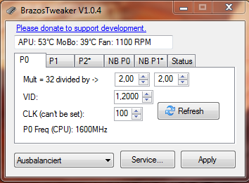 brazosN Q 304118 3 BrazosTweaker optimise votre PC sous AMD Brazos