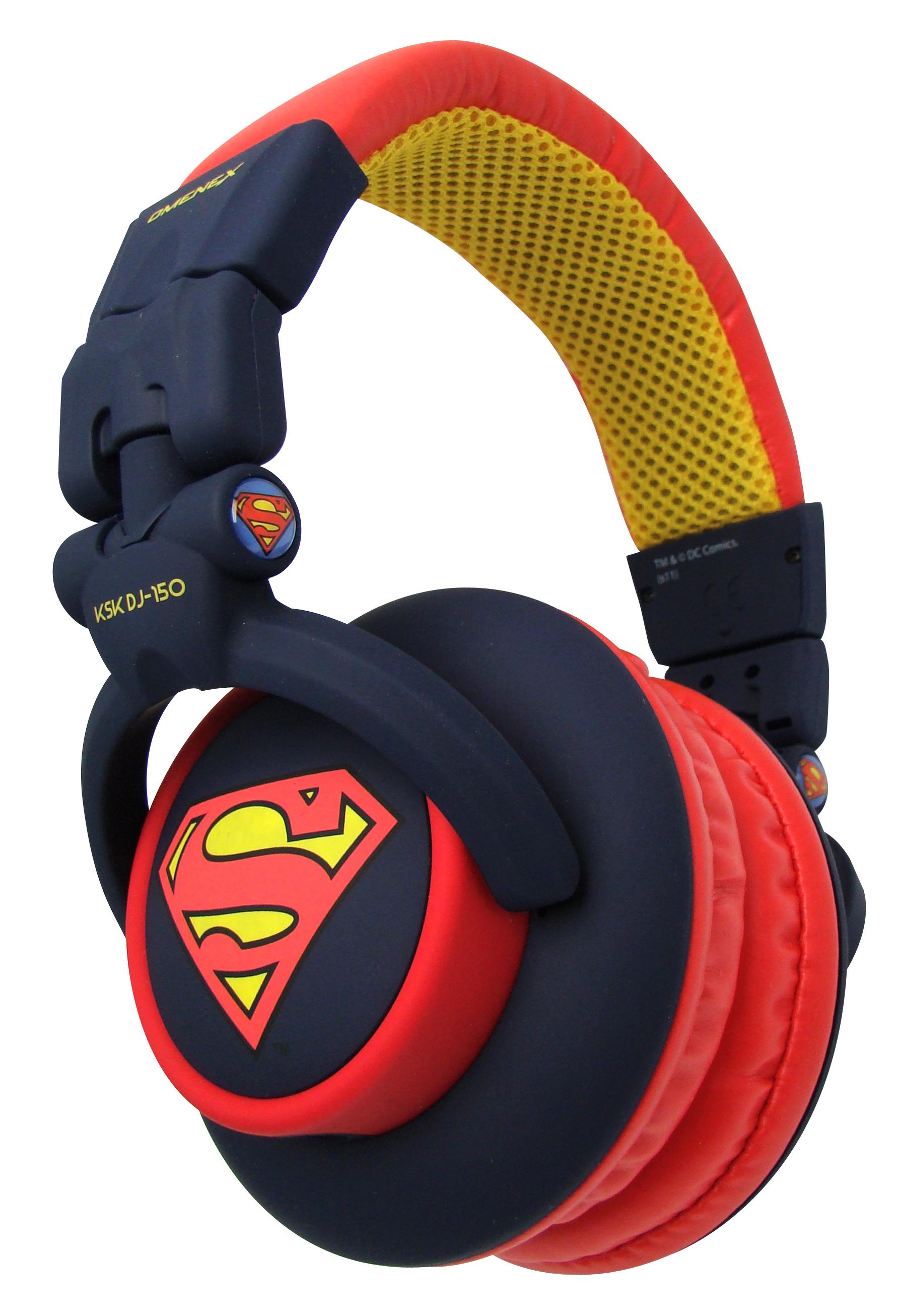 493650 KSK DJ150 Superman Omenex présente trois casques DC Comics