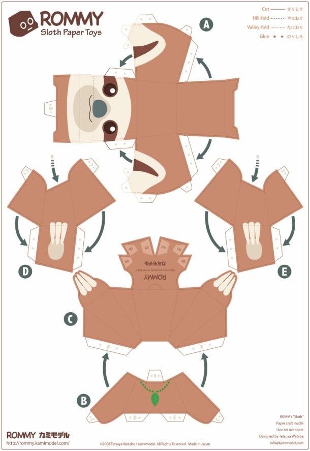 Paper Toys Rommy (Collection x 27 !!!)