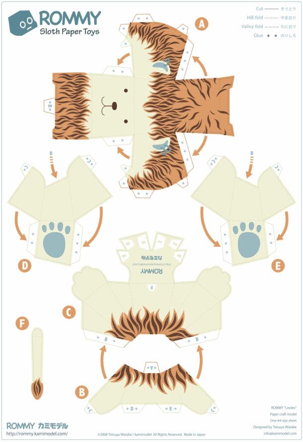 Paper Toys Rommy (Collection x 27 !!!)