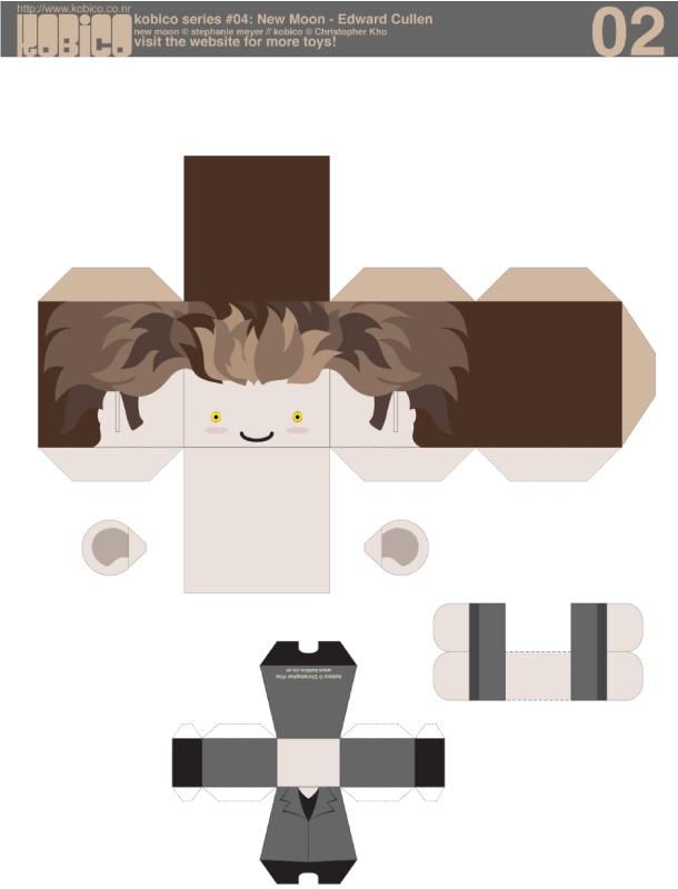 Papertoys Kobico New Moon Series