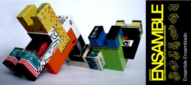 Proyecto Ensamble : des paper toys « modulo-fonctionnels »