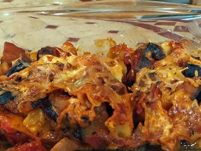aub Aubergines aux lasagnes