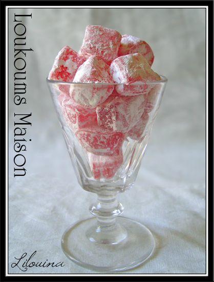Loukoums ou halkouma maison sans gélatine (Turquie)... loukoums01