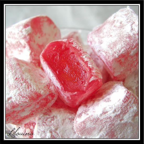 Loukoums ou halkouma maison sans gélatine (Turquie)... loukoums04