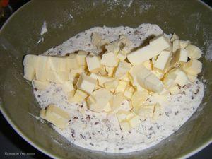 Crumble de légumes au parmesan et graines du boulanger DSCF1511