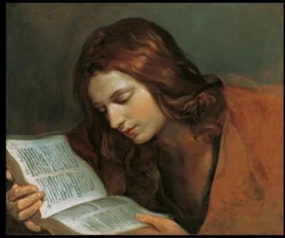 Guido Reni St Jean l'Egangéliste Splendeurs des collections du prince de Liechtenstein