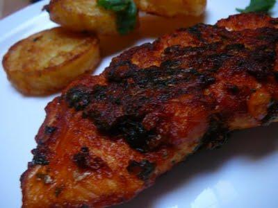 Poisson frit aux épices et aux herbes - Fried Fish with spices and herbs