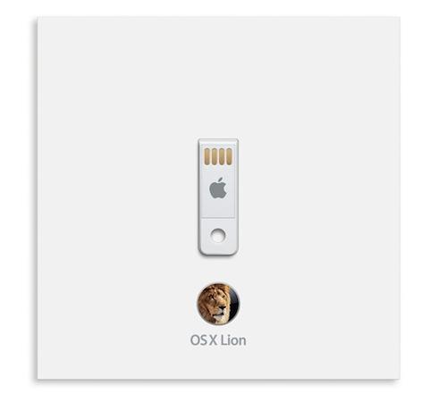 Première mise à jour de Mac OS X Lion et la clé USB est disponible sur l’Apple Store