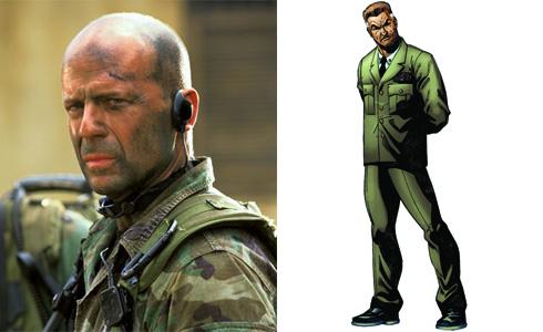 Dwayne Johnson confirme que Bruce Willis fera partie de G.I. Joe 2