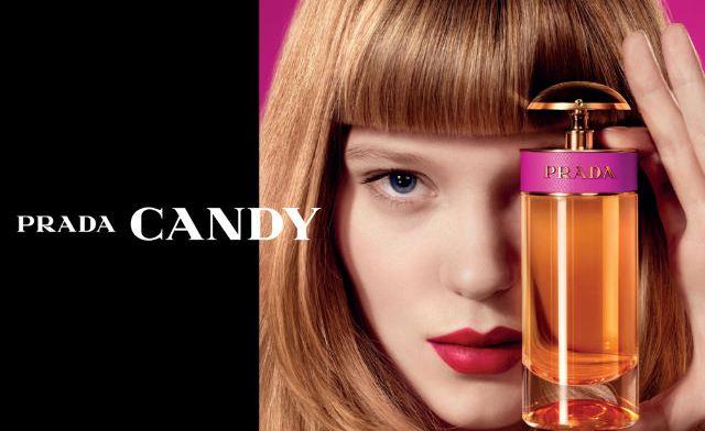 Lea Seydoux Prada Candy parfum