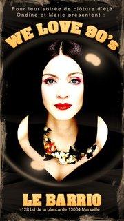 We love 90's (clôture d'été du Barrio) We love 90's (clôture d'été du Barrio)