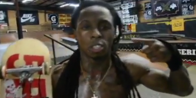 News : Lil Wayne chute de skateboard et fini à l'hôpital