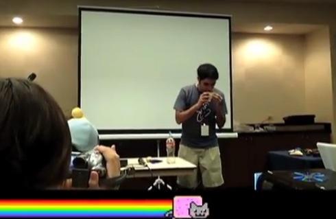 nyan-cat-ocarina nyan cat ocarina Le thème du Nyan Cat joué à locarina