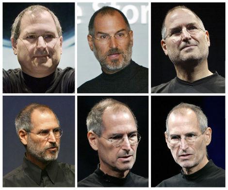 Montage photo de Steve Jobs de 2000 à 2009 (Reuters Staff/Reuters).