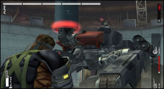 Une scène de Metal Gear Solid Peace Walker HD Edition