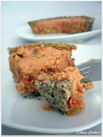 Tarte au tofu à la grecque tarte grecque 4