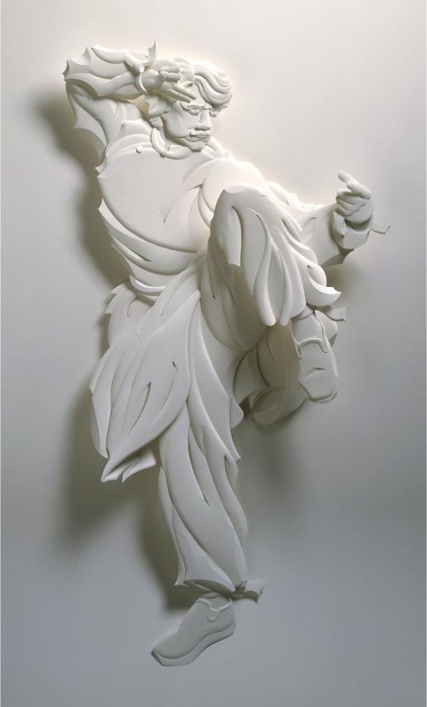 Jeff Niska, sculpteur de papier…