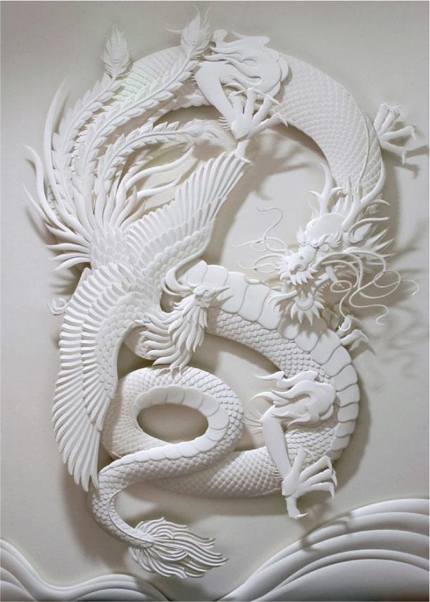 Jeff Niska, sculpteur de papier…