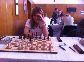 Echecs à Dieppe : Tatiana Kostiuk GMF Ukraine © Chess & Strategy