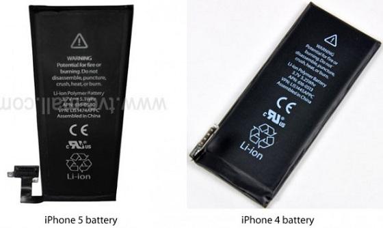 iphone5-battery La batterie de liphone 5