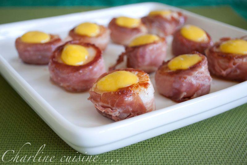 Noix de Saint-Jacques en robe de proscuitto, coulis de mangue Noix_de_st_jacques_18