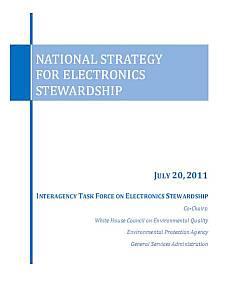 USA - National Strategy for Electronics Stewardship - couverture du rapport USA - National Strategy for Electronics Stewardship - couverture du rapport