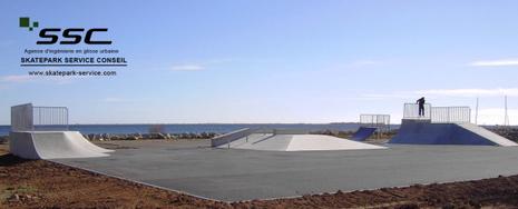 Spot : le skatepark de Marseillan (34) Spot : le skatepark de Marseillan (34)