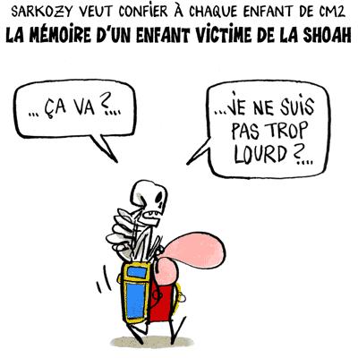 LA PESANTE TROUVAILLE DE SARKOZY.