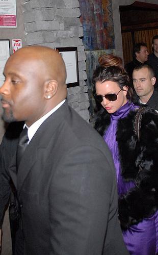 Britney Spears au restaurant Maestros Steakhouse Britney Spears au restaurant Maestros Steakhouse