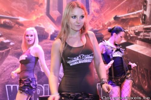 GamesCom 2011 : Les World of Tanks Girls gamescom 2011,world of tanks,world of tanks girls,babes,sexy