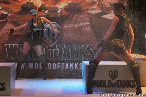 GamesCom 2011 : Les World of Tanks Girls gamescom 2011,world of tanks,world of tanks girls,babes,sexy