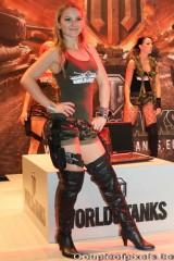 GamesCom 2011 : Les World of Tanks Girls gamescom 2011,world of tanks,world of tanks girls,babes,sexy