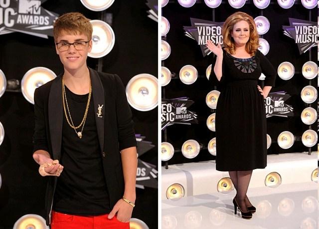 Les looks de stars aux MTV Video Music Awards: Beyoncé, Justin Bieber, Katy Perry, Britney Spears…